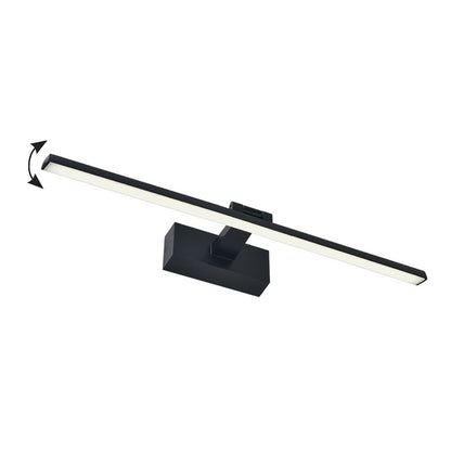Wall light Debiwen led metal in black color 60x10x6cm