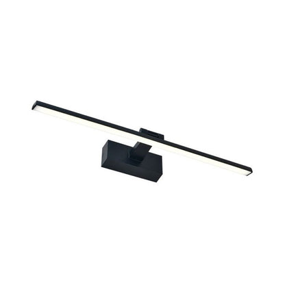 Wall light Debiwen led metal in black color 60x10x6cm