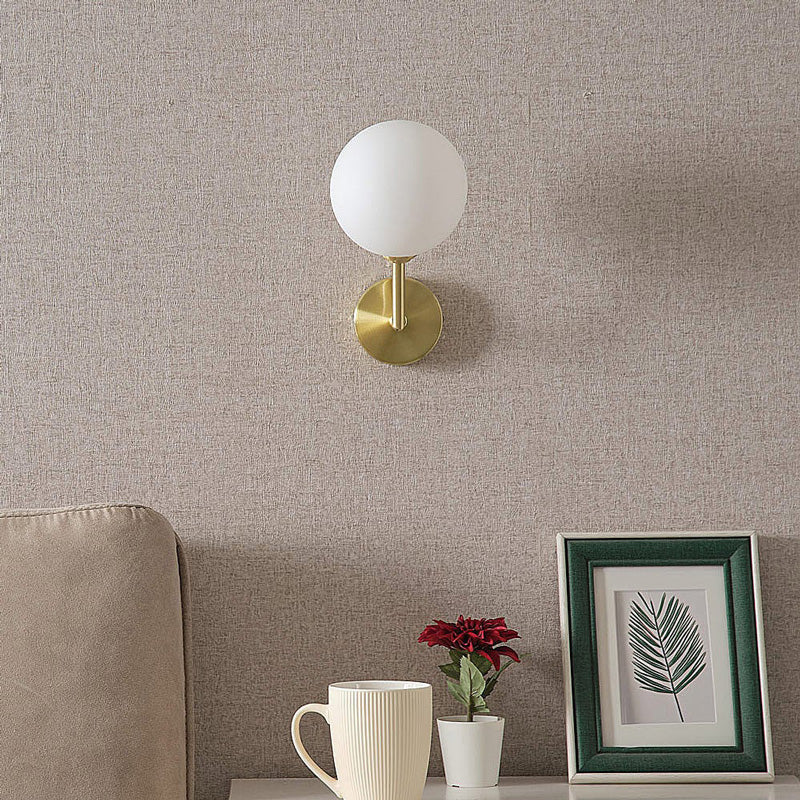Wall light Cebron G9 metal in gold-white color 15x25x28cm
