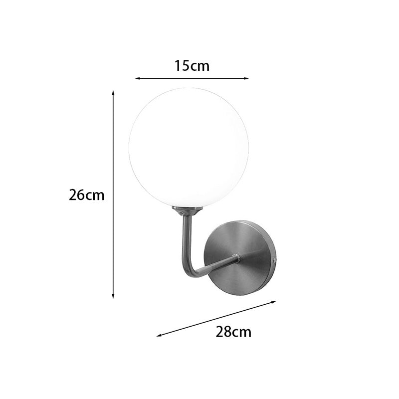 Wall light Cebron G9 metal in gold-white color 15x25x28cm