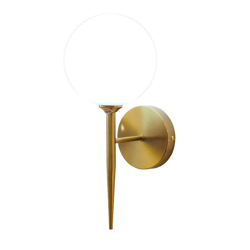 Wall light Kerlibin G9 metal in gold-white color 13x18x34cm