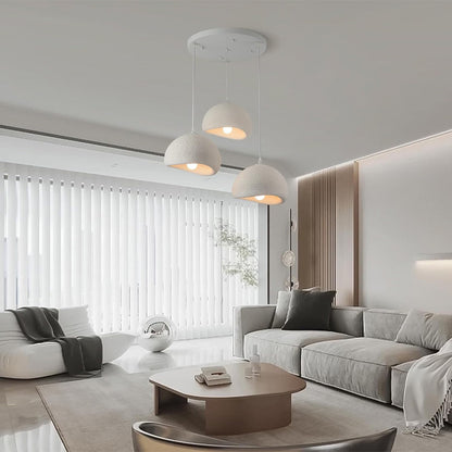 Bertow metal-ps ceiling light in white shade D40x100cm