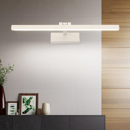 Wall light Debiwen led metal in white color 60x10x6cm