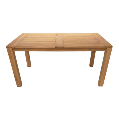 Table pablo Pakoworld teak wood in natural shade 160x90x76cm