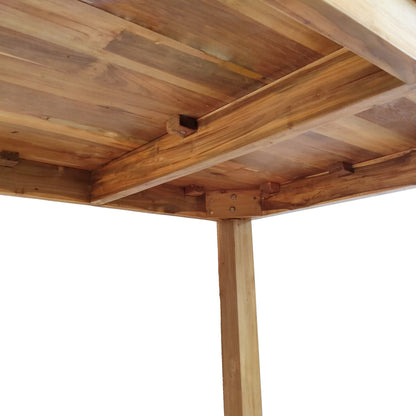 Table Wooly pakoworld teak wood in natural shade 220x90x75cm