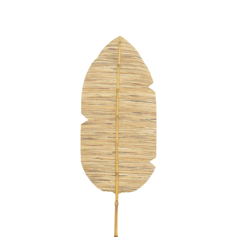 Deco leaf Bantou Inart banana leaf in natural color H200cm