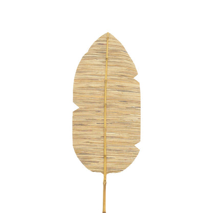 Deco leaf Bantou Inart banana leaf in natural color H200cm