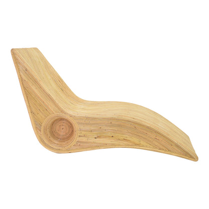 Kyrilete armchair-lounger pakoworld rattan in natural shade 67x150x90cm