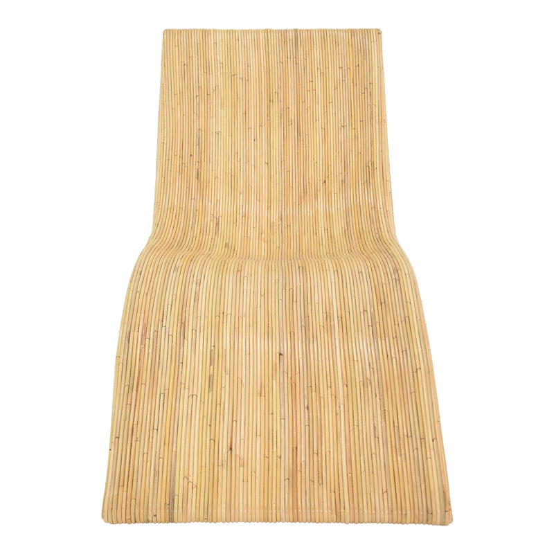 Kyrilete armchair-lounger pakoworld rattan in natural shade 67x150x90cm