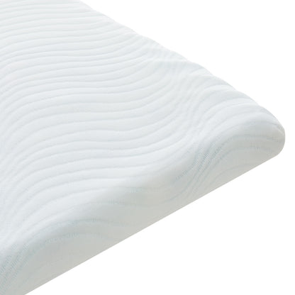 Top Casmeriane pakoworld roll pack white fabric-memory foam 100x200x5cm