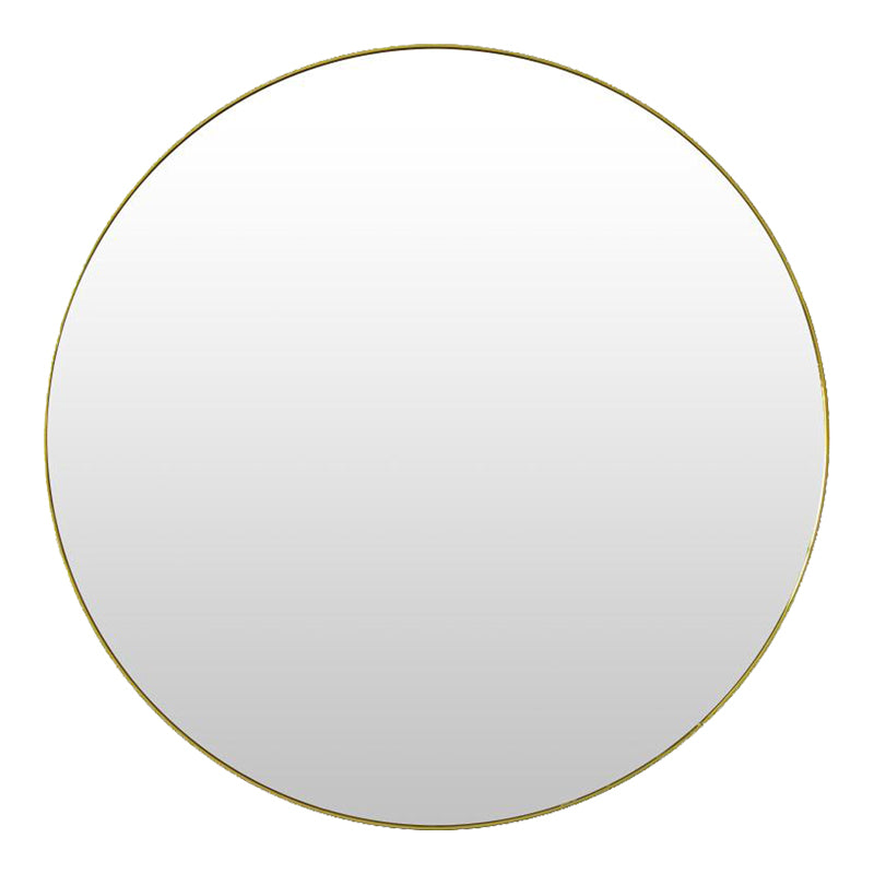 Rod Inart mirror in gold shade D61x0.9cm