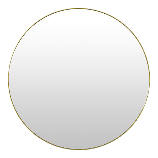 Rod Inart mirror in gold shade D61x0.9cm