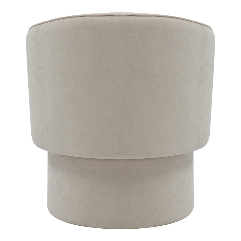 Armchair Playmob pakoworld fabric in beige shade 69x65x79cm