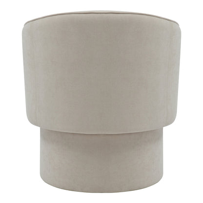 Armchair Playmob pakoworld fabric in beige shade 69x65x79cm