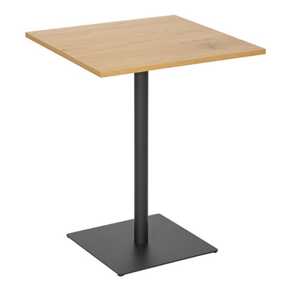Table Nerobian mdf in sonoma color 60x60x75cm