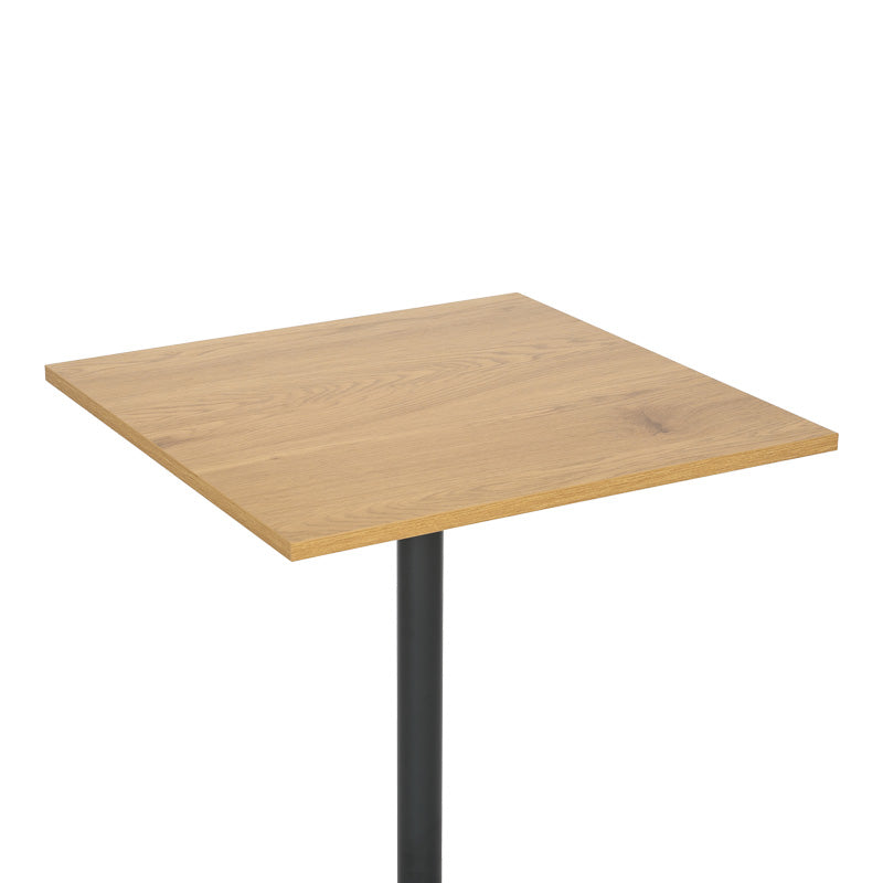 Table Nerobian mdf in sonoma color 60x60x75cm