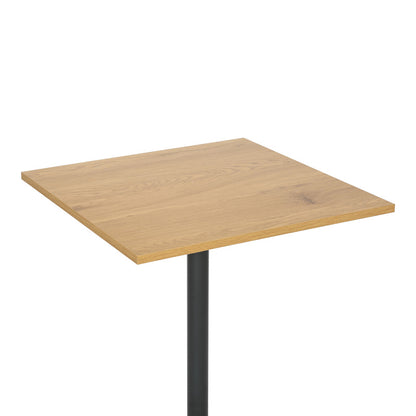 Table Nerobian mdf in sonoma color 60x60x75cm