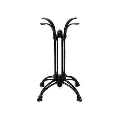 Метална основа за маса Astu в черен цвят 42x42x72 см