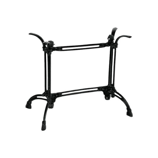 Метална основа за маса Basa в черен цвят 82x50x71 см