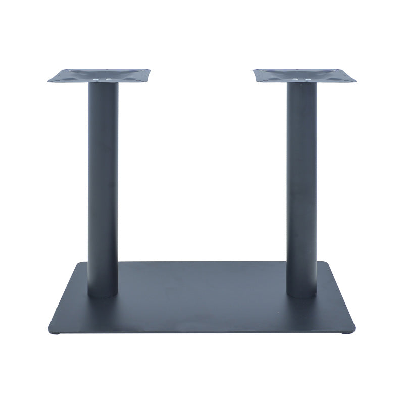 Givosa metal table base in black shade 70x40x72cm