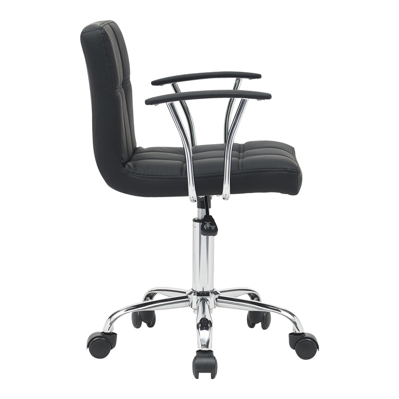 Office chair Buleco pakoworld pu black 56x46x74-86cm