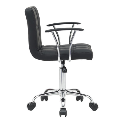 Office chair Buleco pakoworld pu black 56x46x74-86cm