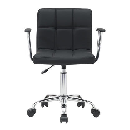 Office chair Buleco pakoworld pu black 56x46x74-86cm