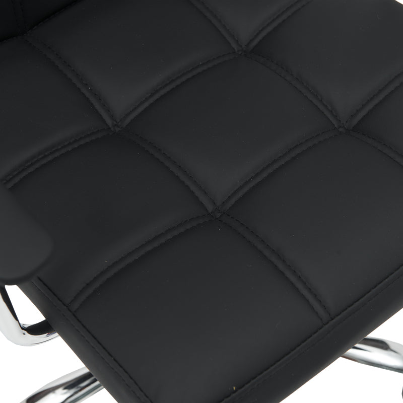 Office chair Buleco pakoworld pu black 56x46x74-86cm
