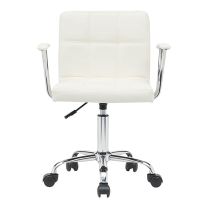 Office chair Buleco pakoworld pu white 56x46x74-86cm