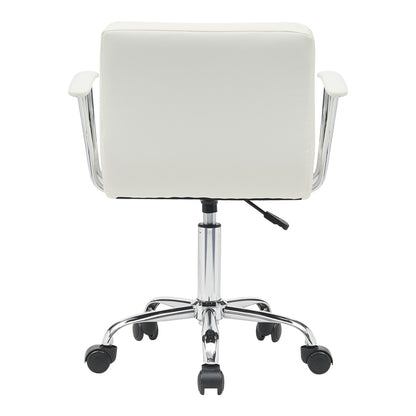 Office chair Buleco pakoworld pu white 56x46x74-86cm
