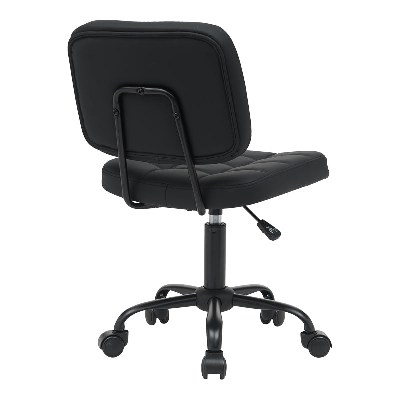 Office chair Sedia pakoworld pu black 50x50x75-85cm