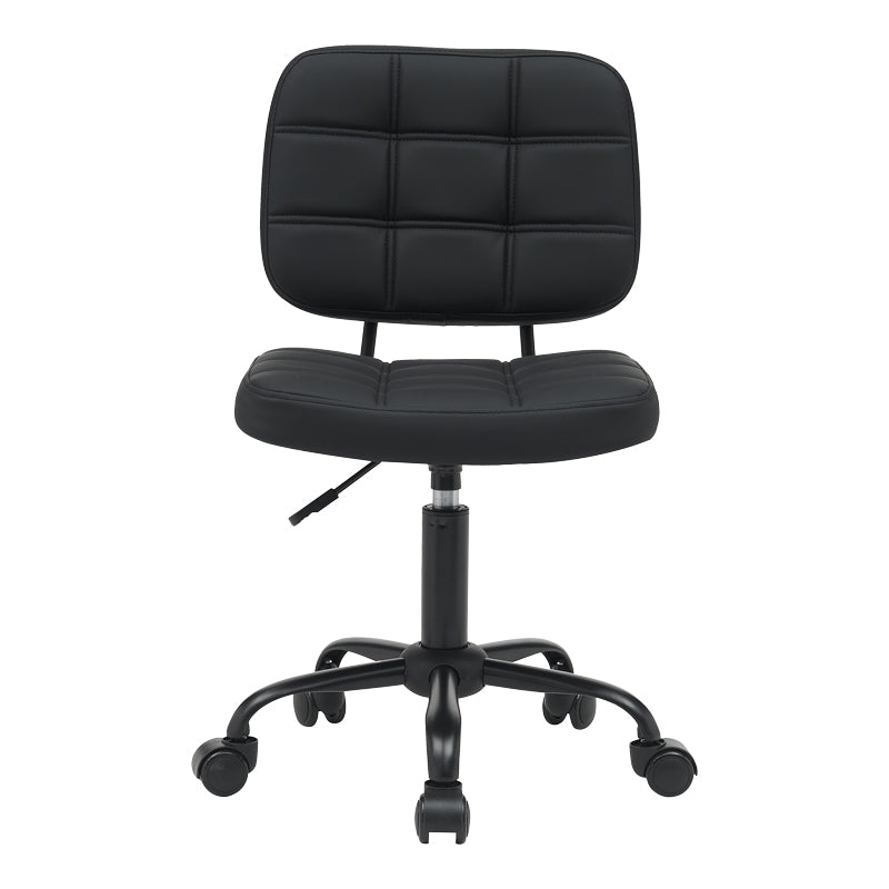Office chair Sedia pakoworld pu black 50x50x75-85cm