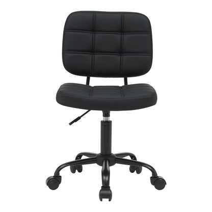 Office chair Sedia pu black 50x50x75-85cm