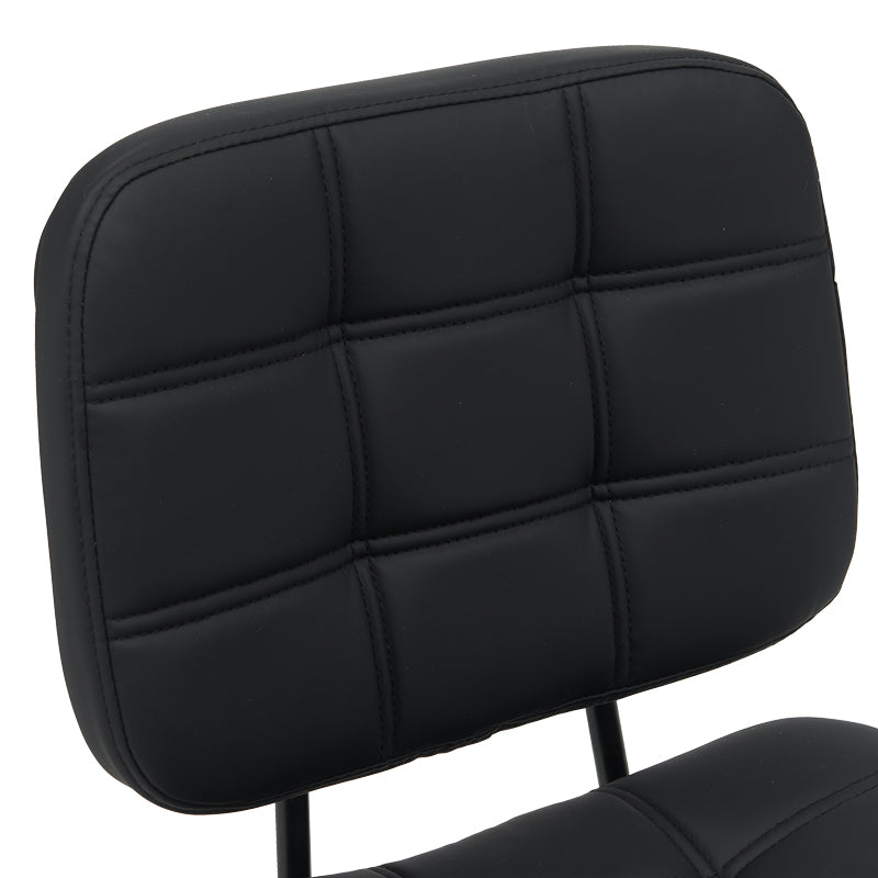 Office chair Sedia pakoworld pu black 50x50x75-85cm