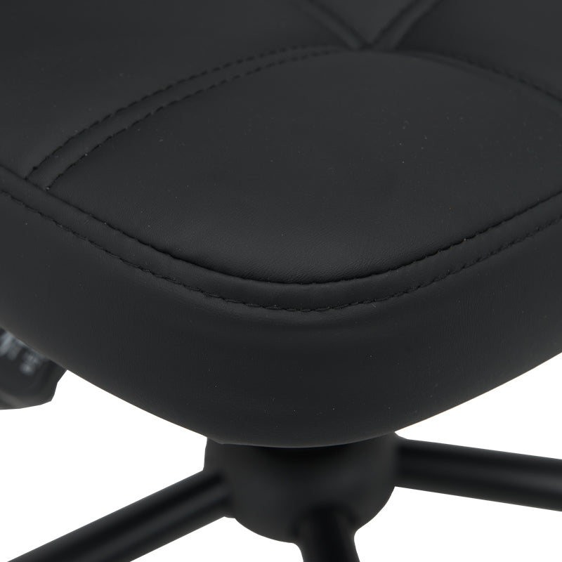 Office chair Sedia pu black 50x50x75-85cm