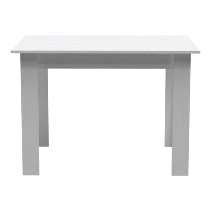 Table Manka pakoworld in white color 110x80x77cm