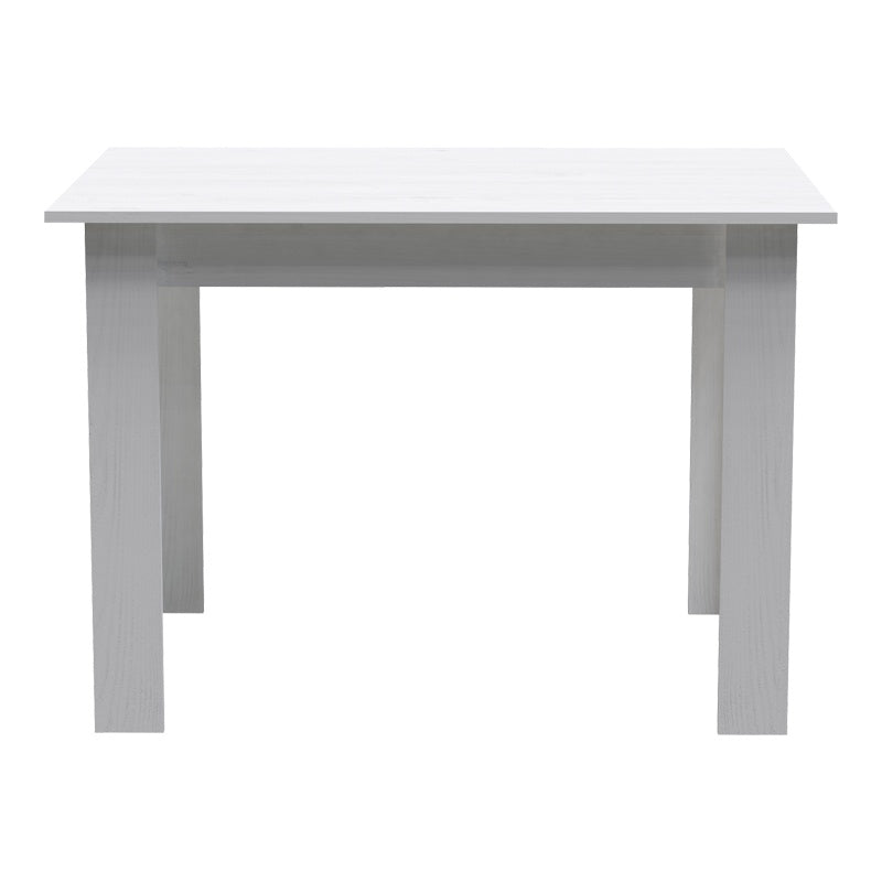 Table Manka in white color 110x80x77cm