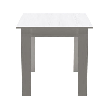 Table Manka in white color 110x80x77cm