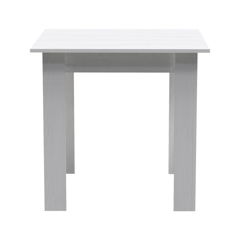 Table Manka I in white color 80x80x77cm