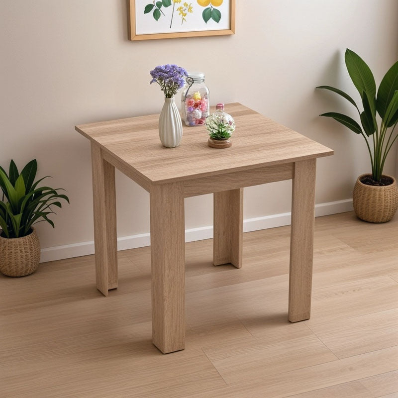 Table Manka I in sonoma color 80x80x77cm