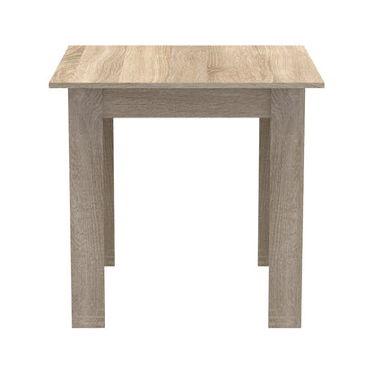 Table Manka I in sonoma color 80x80x77cm