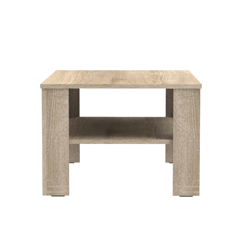 Coffee table Khofi pakoworld in sonoma color 90x60x42.3cm