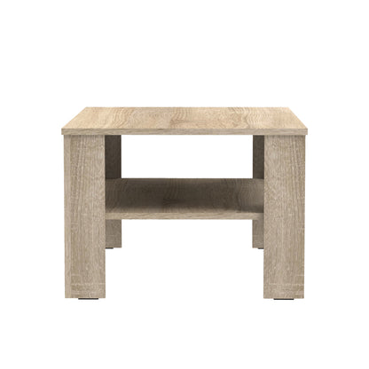 Coffee table Khofi pakoworld in sonoma color 90x60x42.3cm