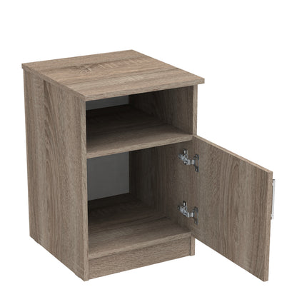 Galdi pakoworld bedside table in sonoma truffle color 40x45x60cm