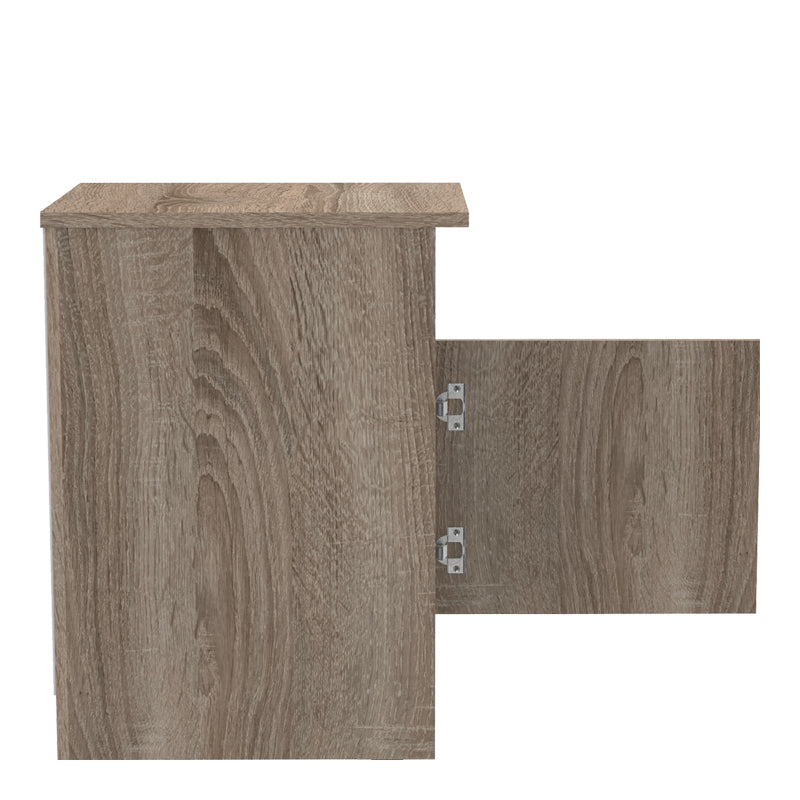 Galdi pakoworld bedside table in sonoma truffle color 40x45x60cm