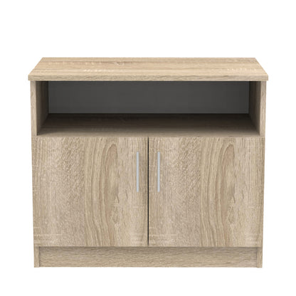 Galdow pakoworld bedside table in sonoma color 80x45x60cm