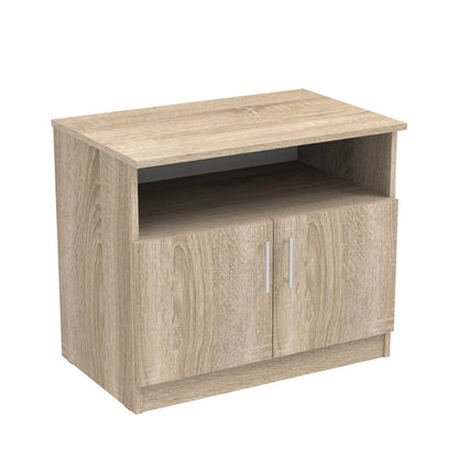 Galdow pakoworld bedside table in sonoma color 80x45x60cm