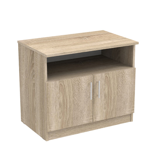 Galdow pakoworld bedside table in sonoma color 80x45x60cm