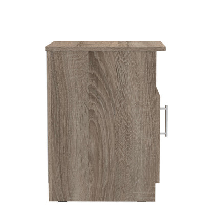 Galdow pakoworld  bedside table in walnut color 80x45x60cm