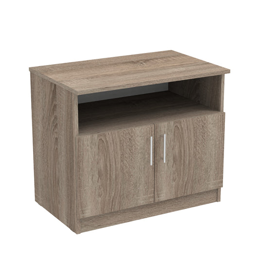 Galdow pakoworld  bedside table in walnut color 80x45x60cm